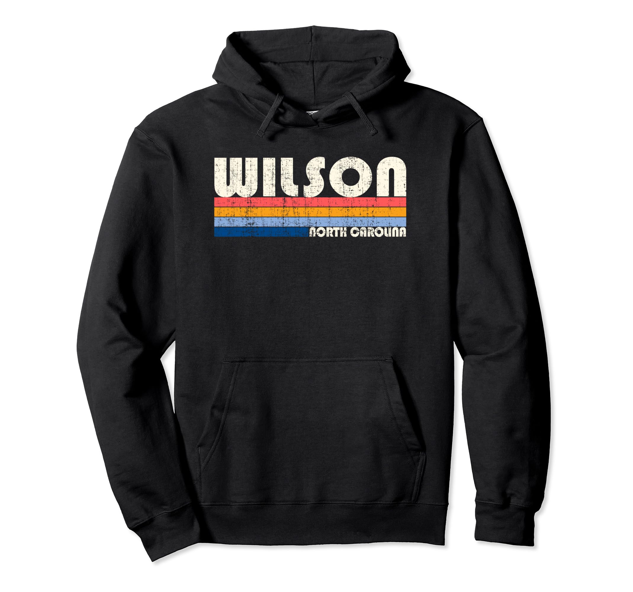 

Vintage Retro 70s/80s Style Wilson, North Carolina Hometown Hoodie