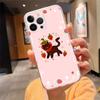 Phone Case For Iphone 17ProMax 17 Pro Air 16 15 14 13 Pro Max 16 15 14 13 Pro 15Plus Strawberry Fruit Cat