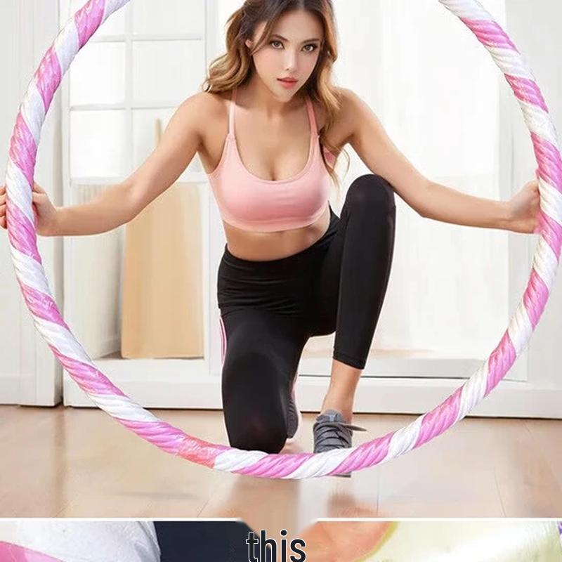 WEZHO Weighted Hula Hoop for Core Exercise