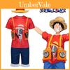 One Piece Film Red-luffy Cosplay Costume Set For Kids And Adults