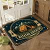 Outdoor Adventure Floor Mat Soft Thickened Absorbent Non-Slip Bedroom Living Room Door Mat Home Decor Flannel Rugs