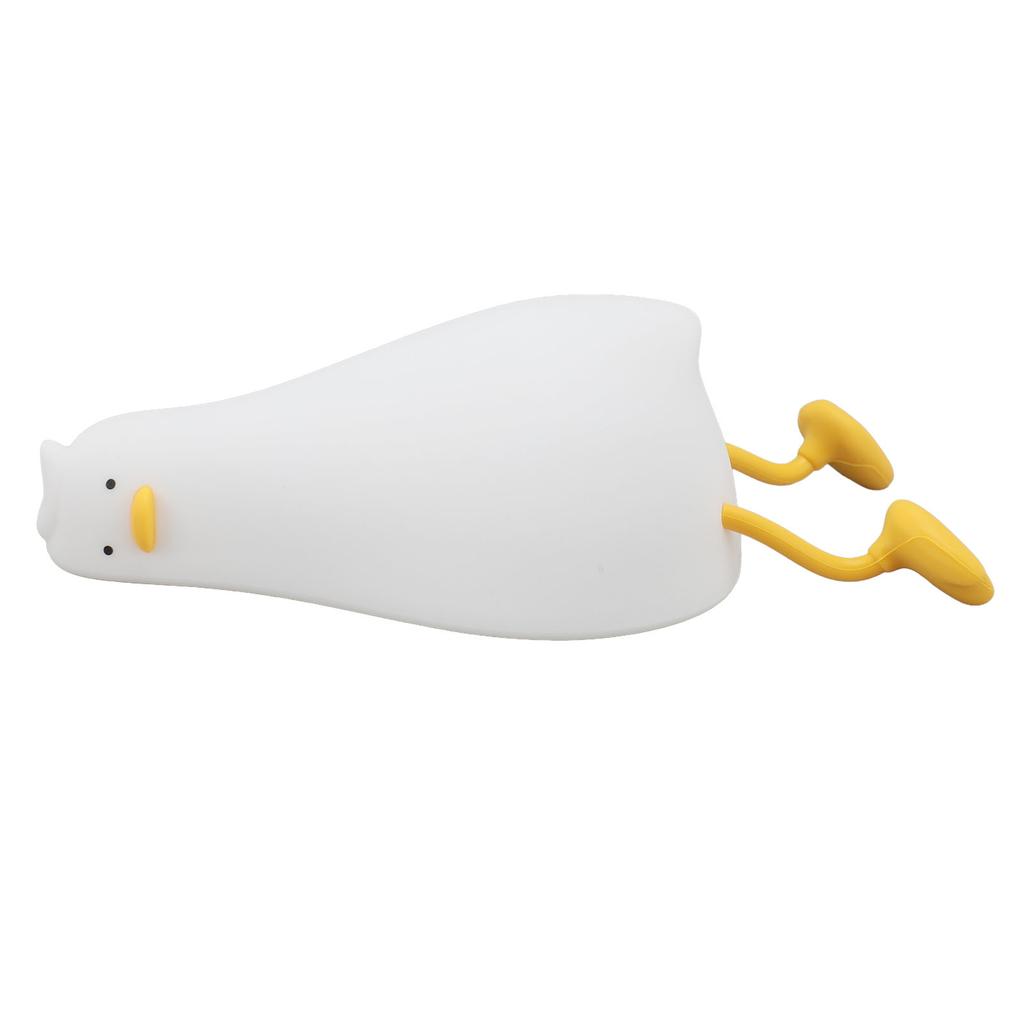 Enten Schlaflicht Silikon Niedlich Tierförmig USB Wiederaufladbar Mini Klatsch Nachtlicht