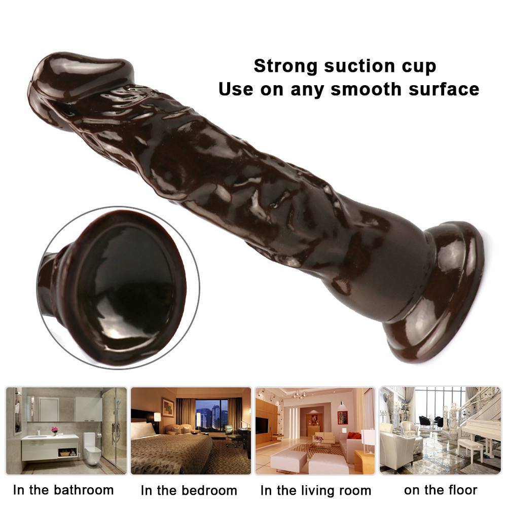 Brown Dual Ended Strapon Ultra Elastic Harness Belt Strap on Dildo Adult Sex Toys for Woman Couples Anal Soft Dildos Adult Toy