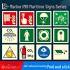 Luminous IMO Fire Safety Sign - Fixed Fire Extinguishing Cylinders
