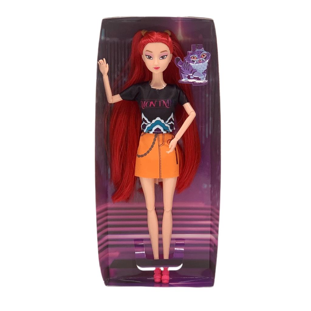 New K-Pop Demon Hunters Anime Kpop Girl Group Cartoon Rumi Zoey Mira Action Figures Vinyl Figurines Model Dolls Girls Xmas Gifts