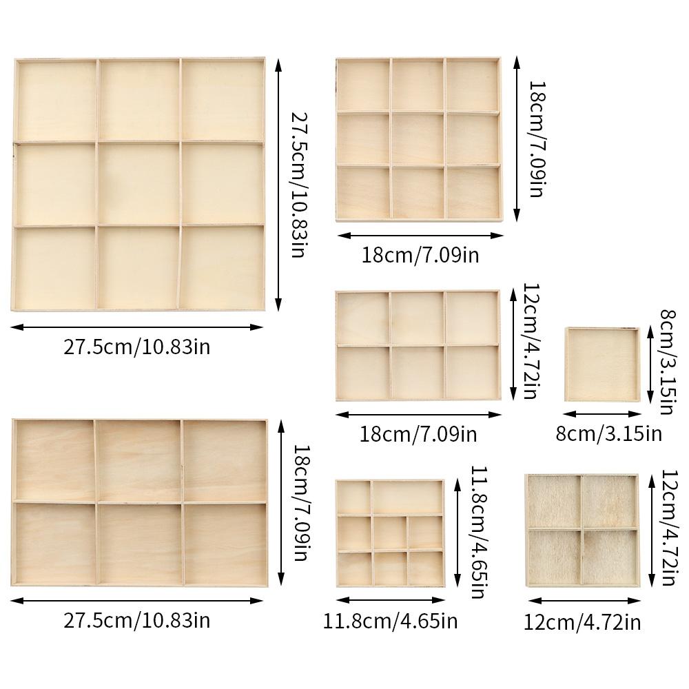 Drawer Plant Pot Stand Bonsai Holder Desktop Organizer Flowerpot Wood Tray Storage Wooden Box