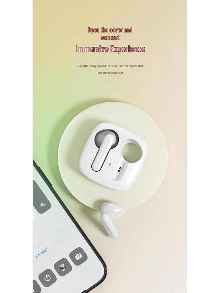 Compact In-Ear Bluetooth Earphones with Extended Battery Life