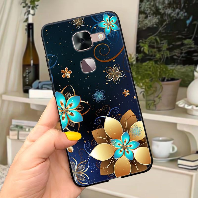 Case For Letv LeEco Le Max 2 Cover Case Le Max2 Cute flower Soft Silicon Phone Case for Letv MAX2 X820 Cover Shockproof Shell