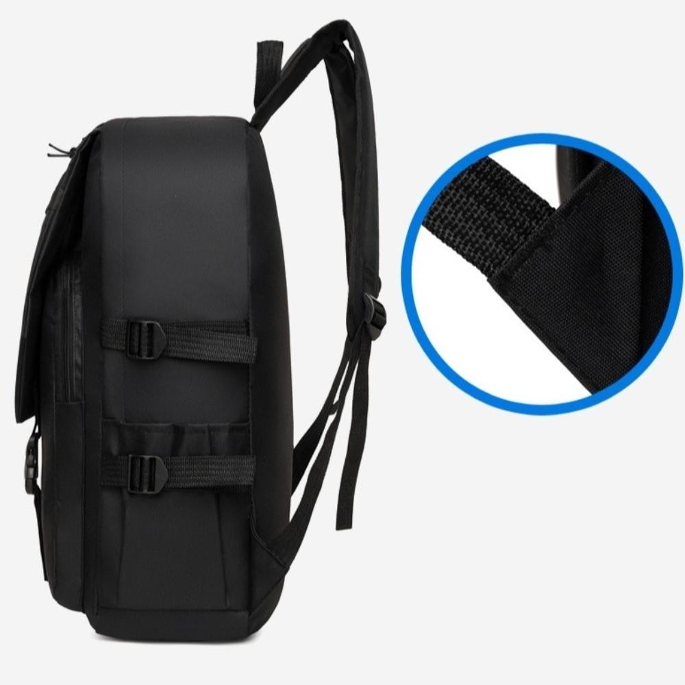 Multi Pocket Business Backpack Wear-resistant Large Capacity Bag Versatile School Bag Students Use