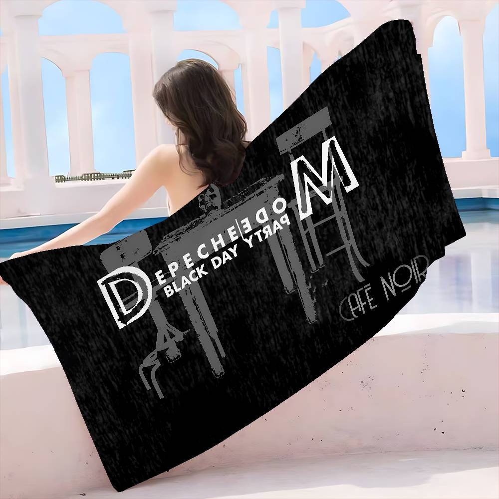 Asciugamano da Spiaggia Rock Elettronico D-Depeche Mode Asciugamani da Bagno Colorati per Ragazza Microfibra Asciugatura Rapida Senza Sabbia Spiaggia Yoga Piscina