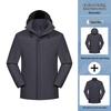 Unisex 3-in-1 Softshell Jacket with Removable Liner