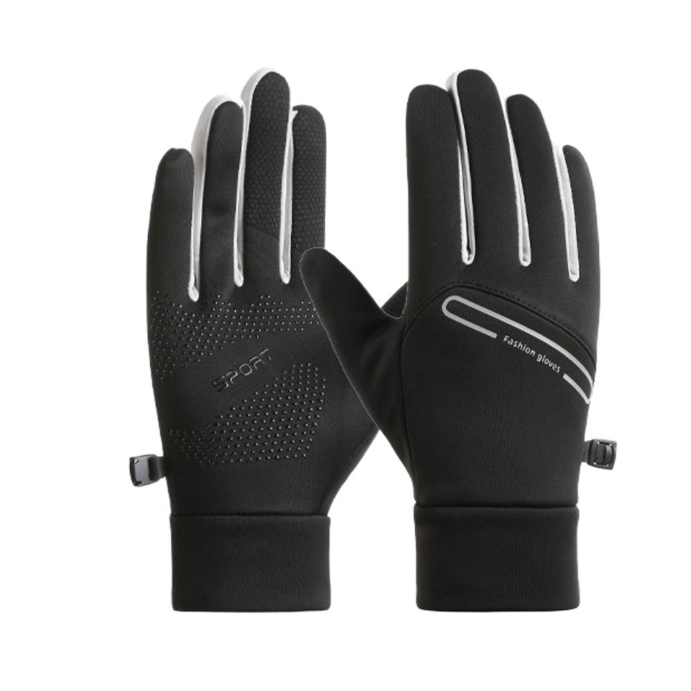 Full Finger Cycling Gloves Anti Slip Sports Mittens Winter Warm Gloves Outdoor Activities