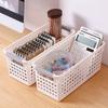 Kitchen storage basket Plastic snack storage basket Square bathroom storage basket Small basket Cosmetics storage box Desktop