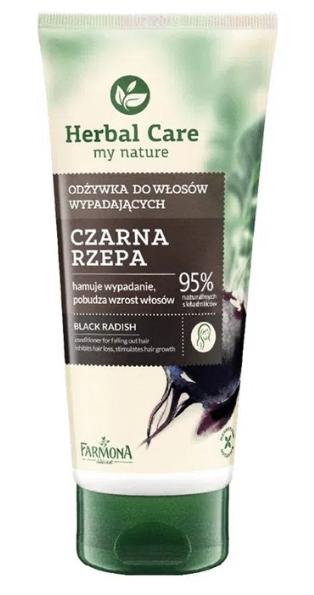 Herbal Care Odżywka do włosów wpadających Czarna Rzepa, 200ml