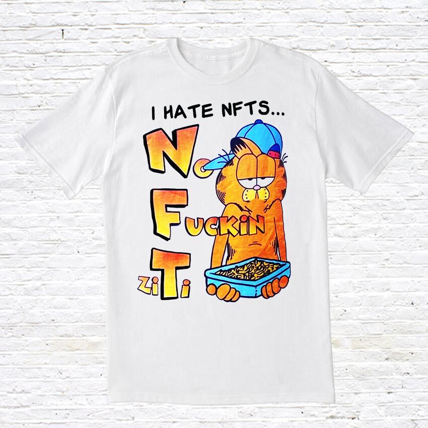 I hate NFTs TShirt Unisex T-Shirt XL
