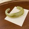 Dopamine Glossy Gradient Ruyi Bangle - Simple, Fashionable, Gentle Temperament Jewelry.