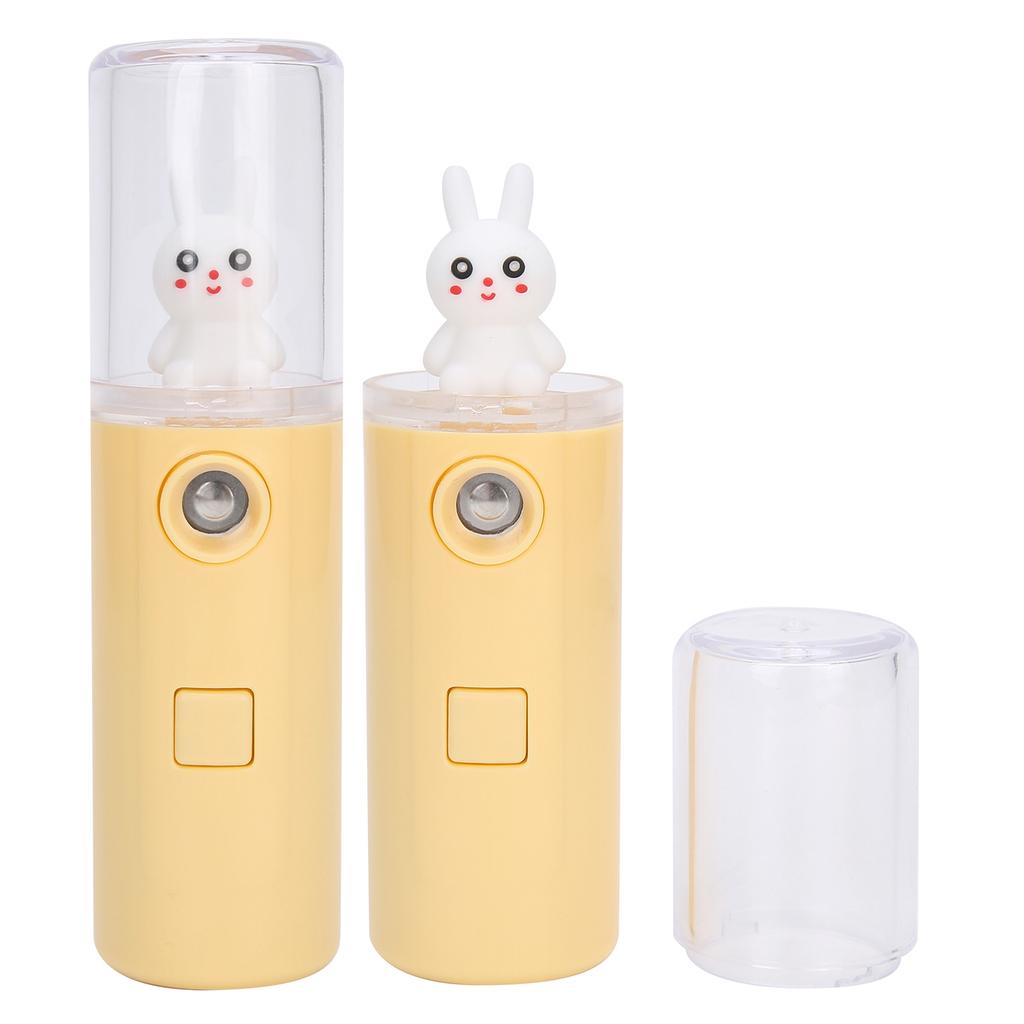 Portable Handheld Mist Sprayer Summer Eye Care Moisturizing Hydrating Mist SprayerYellow