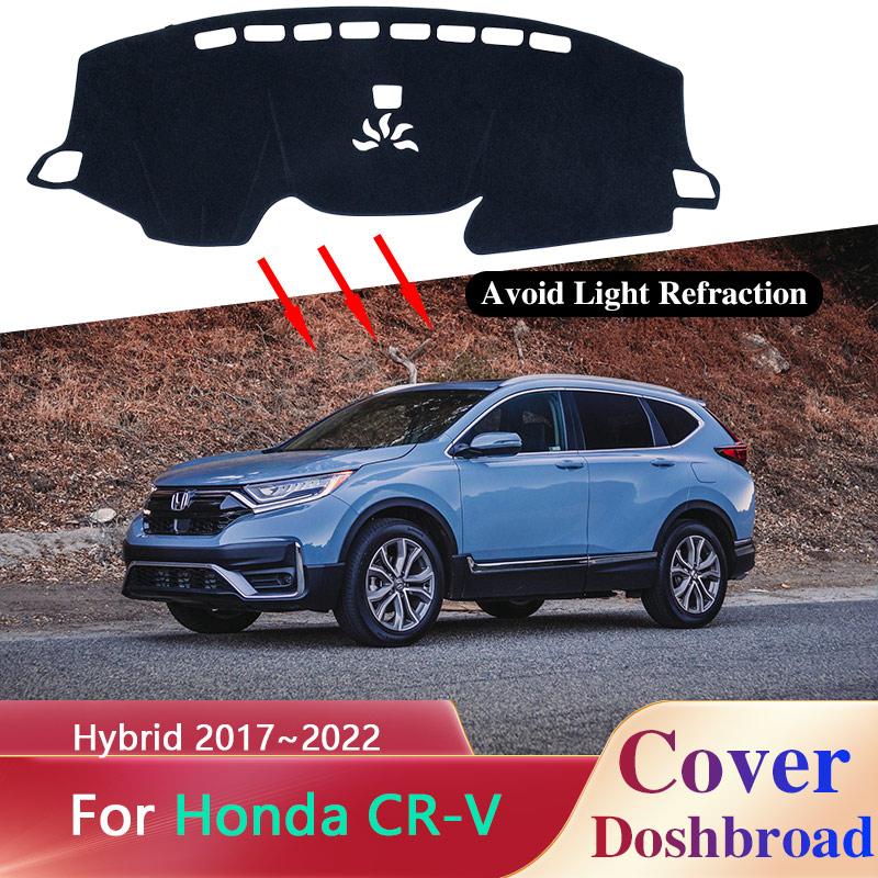 

Коврик для приборной панели, ковер для CR-V CRV CRV5 5th RW1 ~ RW6 Hybrid 2017 ~ 2022, чехол, наклейка, накладка, солнцезащитная подушка, аксессуары