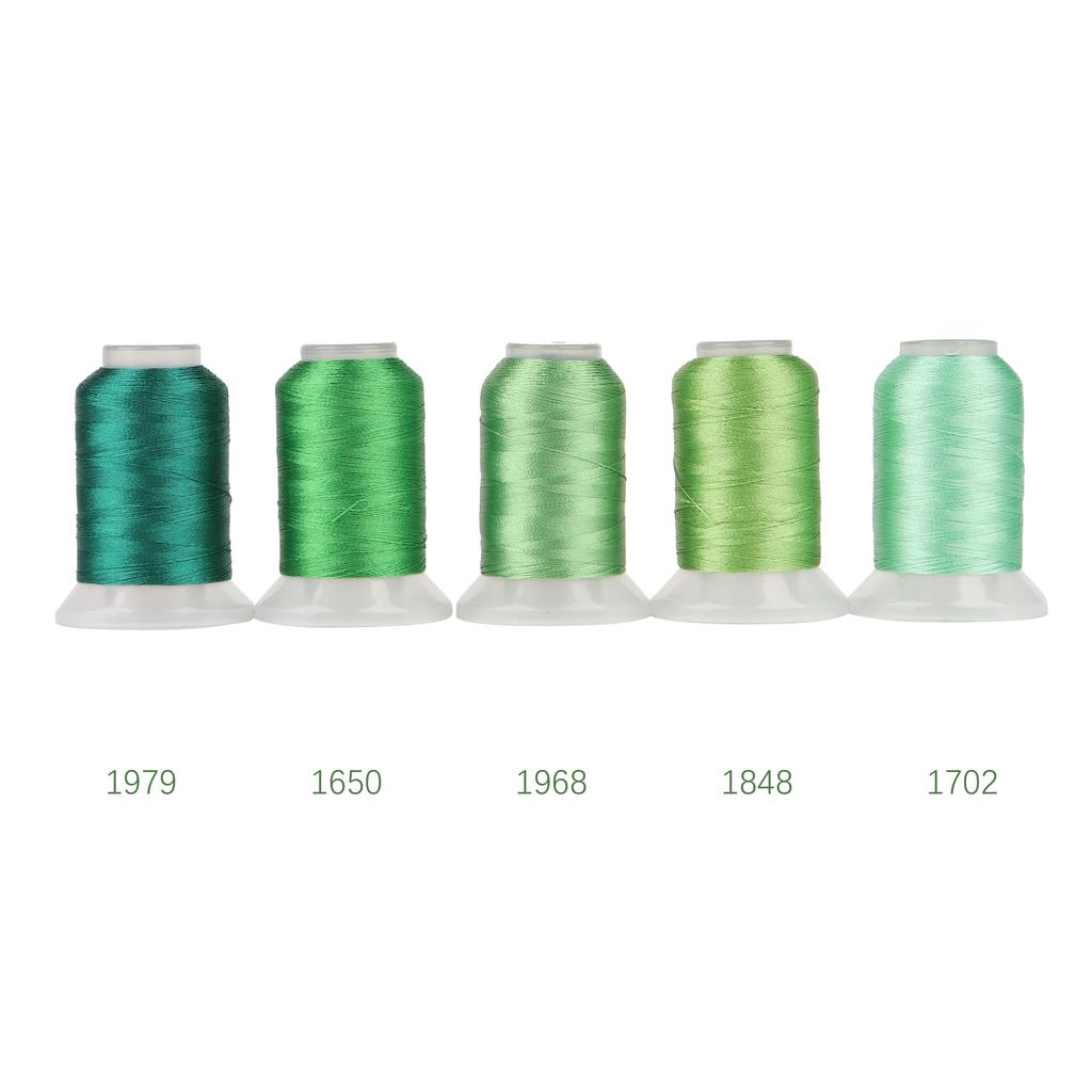 80 New Madeira Colors Set Premium 40WT Polyester Embroidery Thread 500M Each Spool Brother Babylock Janome Singer Home Machines