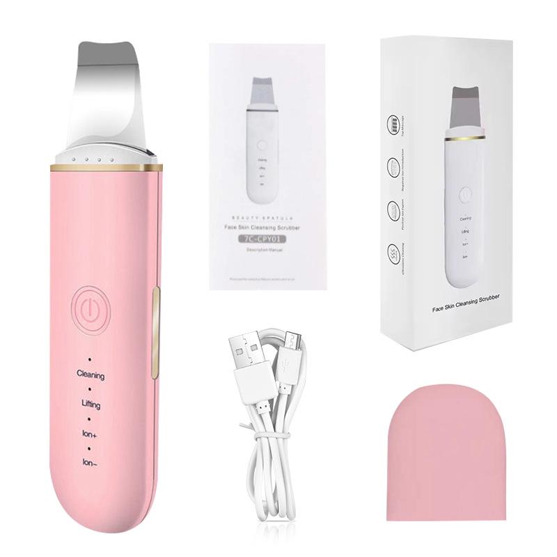 Ultrasonic Skin Scrubber | Blackhead Remover & Facial Pore Cleaner | Beauty Device Peeling Machine