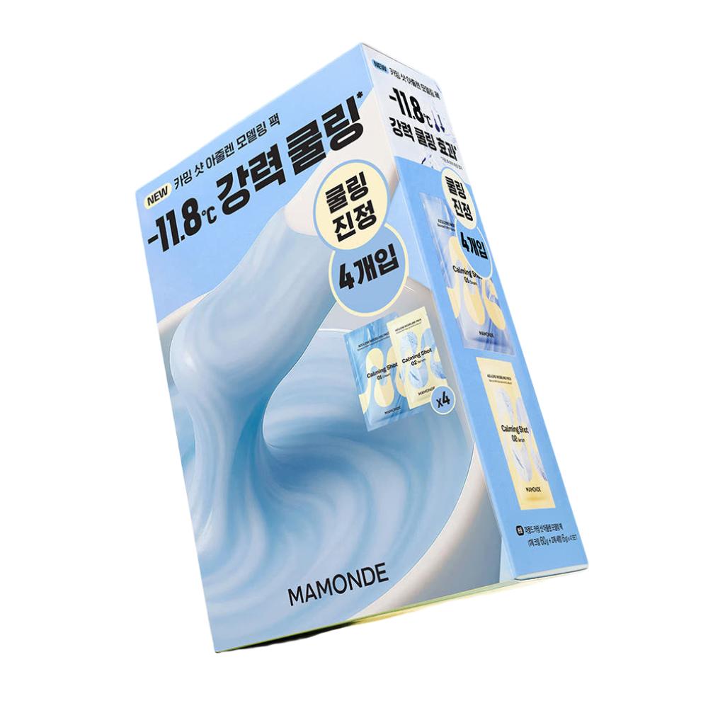 Mamonde Calming Shot Modeling Mask Pack Azulene 66g (4 Pack)