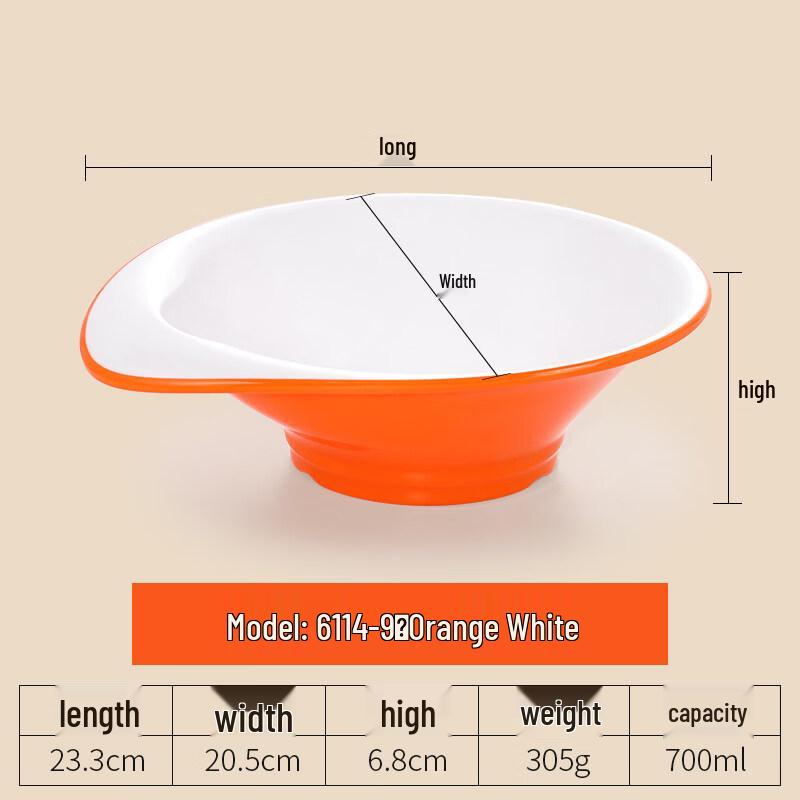 Cartoon Melamine Double-Handle Soup & Noodle Bowls