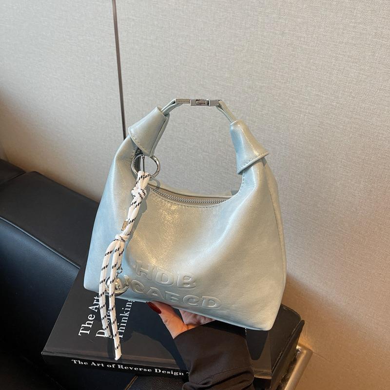 Summer new colorful women's bag fashion letter printing temperament commuter women's underarm shoulder bag