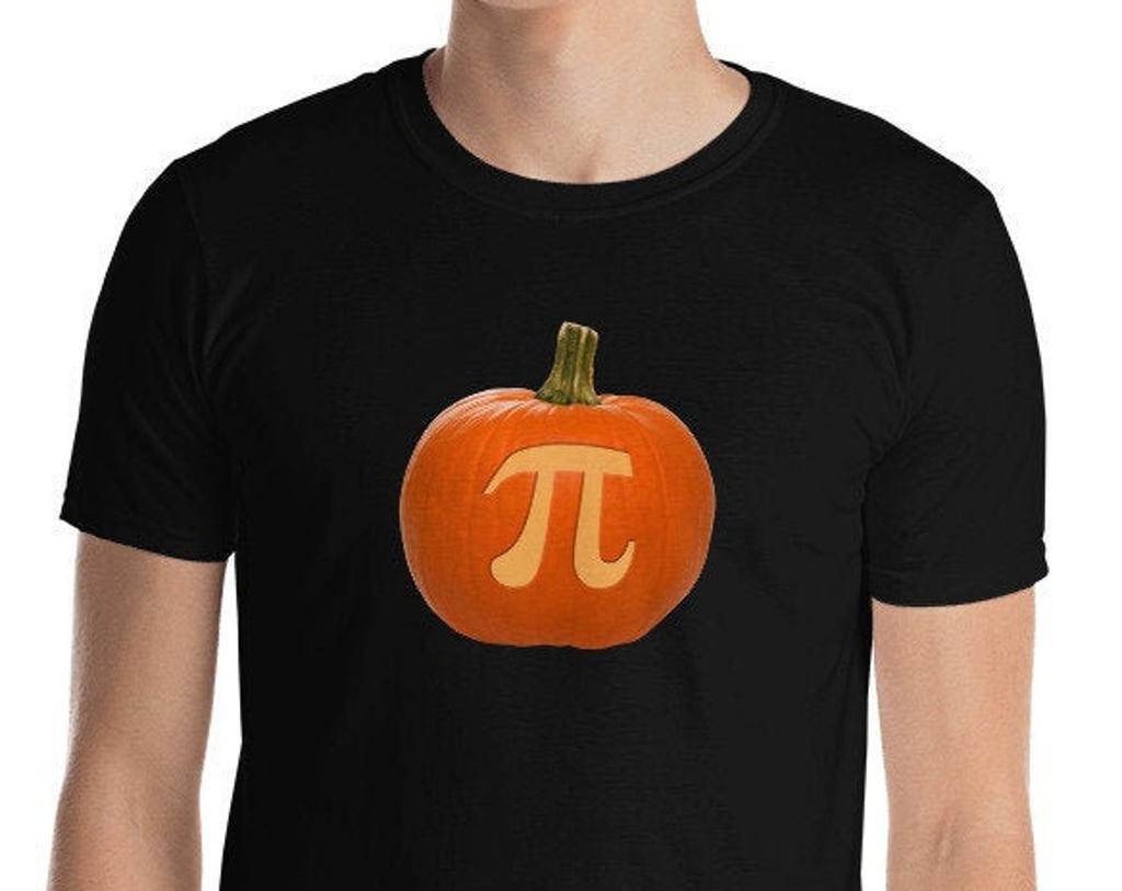 Pumpkin Pi T-Shirt: Math Halloween Pun Tee