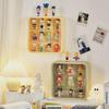 Pop Mart Acrylic Wall-Mounted Dustproof Display Rack for Dolls and Blind Boxes