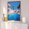 Japan Beach City Summer Canvas Painting Hiroshi Nagai Vaporwave Poster Home Living Room Bedroom Bar Cafe Art Decor
