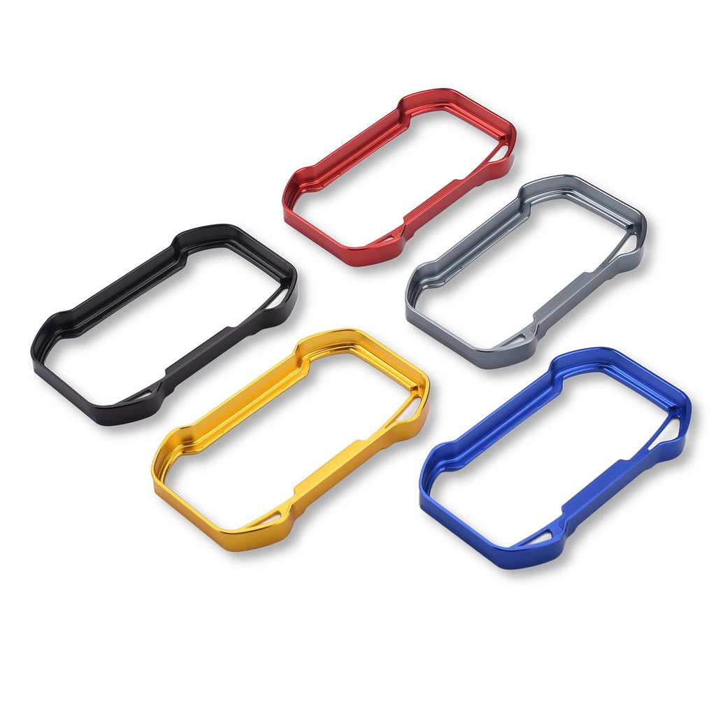 LEDISHUN Motorcycle Meter Trim Cover for Suzuki GSX250R V-Strom 250 GSR250 All Years (Red)