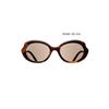 Loewe Logo-Embellished Irregular Frame Sunglasses Women sunglasses Tortoiseshell LW40147I54