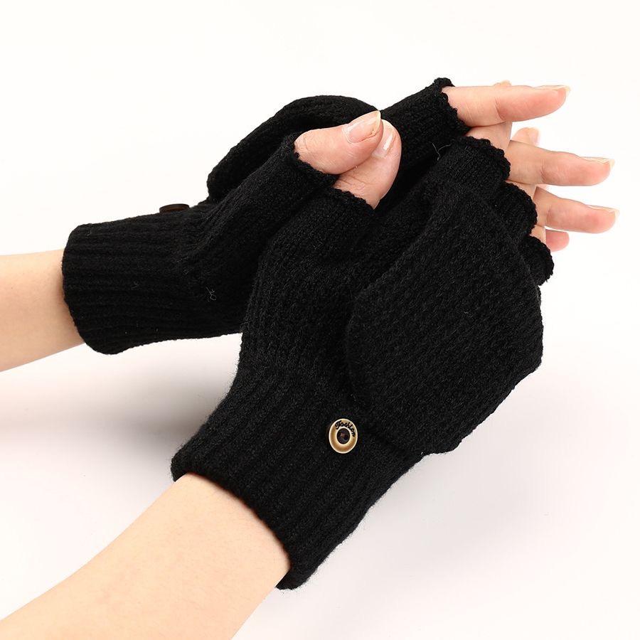 

WTEMPO 1 Pair of Women s Cold-proof Windproof Full Finger Gloves Cold-proof Windproof Soft Gloves Warm Gloves for Outdoor Travel 1 pair черный оливковый