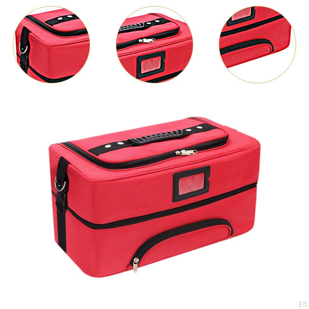 Makeup Bag Make Up Organizer Waterproof,with Divider,Professional,Makeup Case,Nail Polish