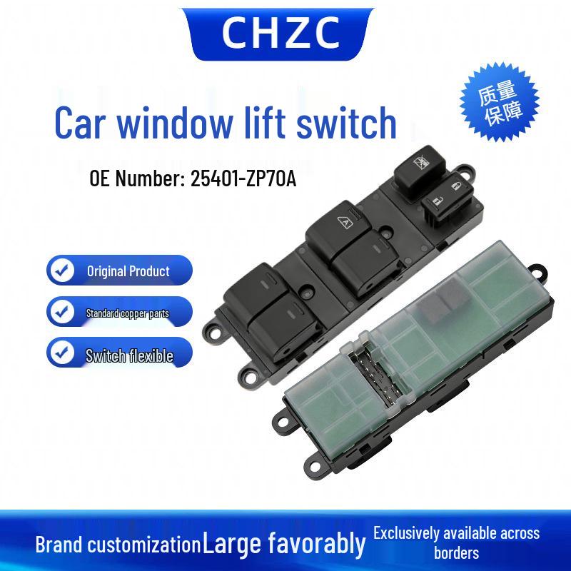Electric Window Switch Button for Nissan Infiniti 25401-ZP70A Electric