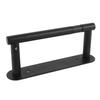 7.8*8.1cm Wall Mount Tissue Holder Black Paper Towel Holder Toilet Tissue Roll Holder  Kitchen Use