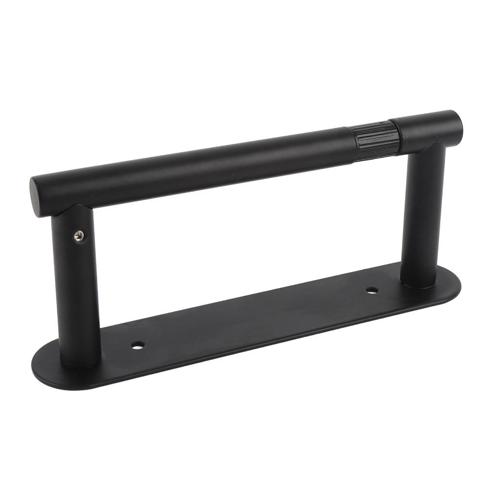 7.8*8.1cm Wall Mount Tissue Holder Black Paper Towel Holder Toilet Tissue Roll Holder Kitchen Use