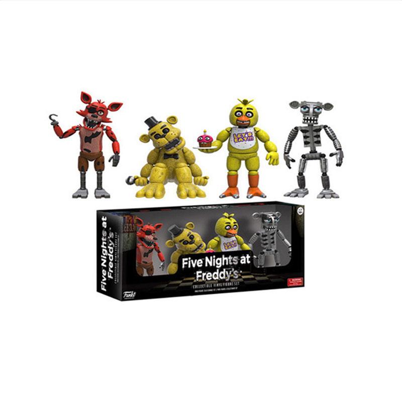 fnaf Five Nights at Freddy's フィギュア4体セット Fnaf Figürü Five Nights At Freddy's 4 Figür Paketi (Bir Set 4