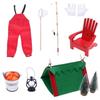 1 Set Casual Doll Raincoat Wear Accessories Soft Cloth Fabric Fit 11.5 Inch 30cm Dolls for Kids DIY Doll Dress Up Gift