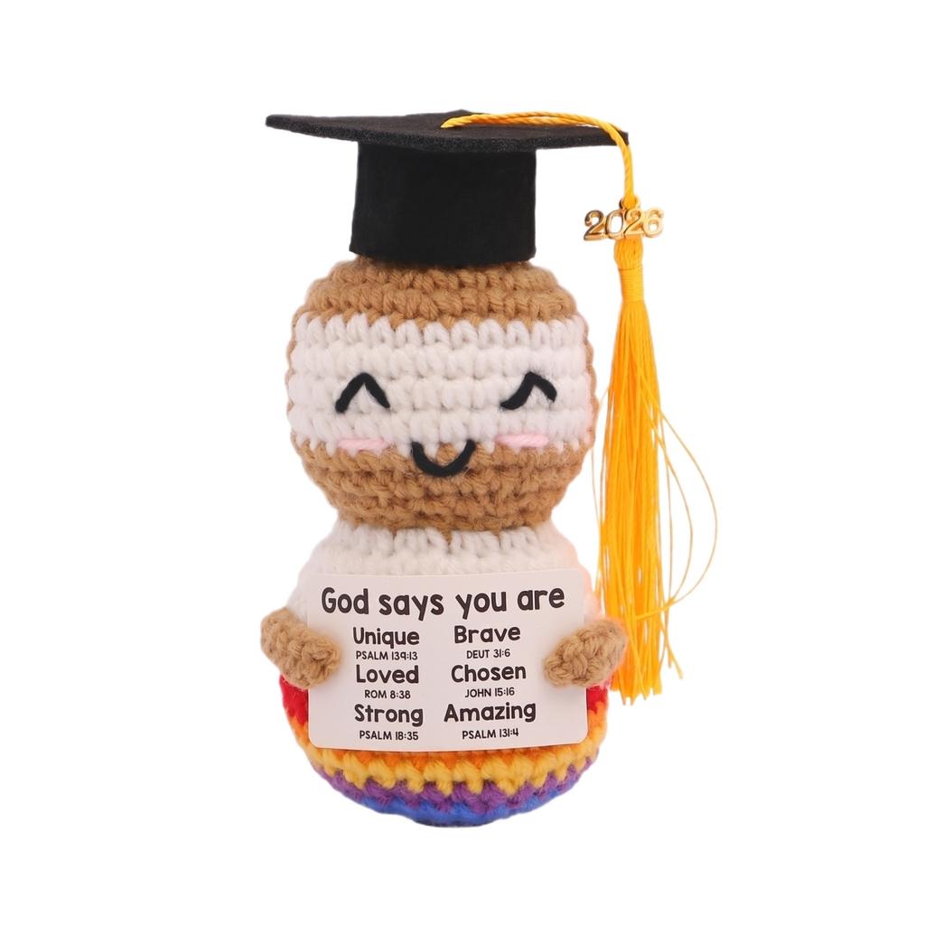 2026 Graduation Knitted Plush Toy