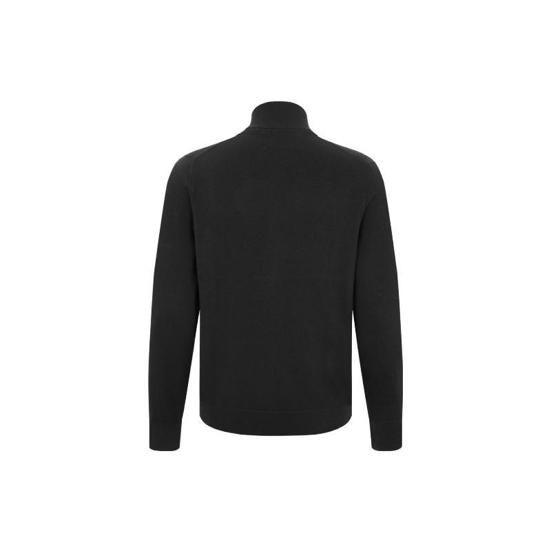 Calvin Klein Casual Stand Collar Printed Comfortable Zip Cardigan Sweater Men Sweater Black J319273-BEH
