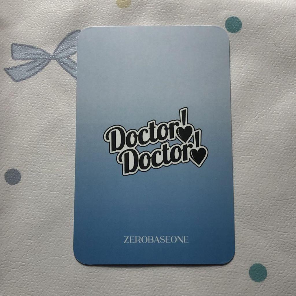 [USED] ZB1 Hanbin Doctor!Doctor! Muffler ZEBONE Sanok Trading Card