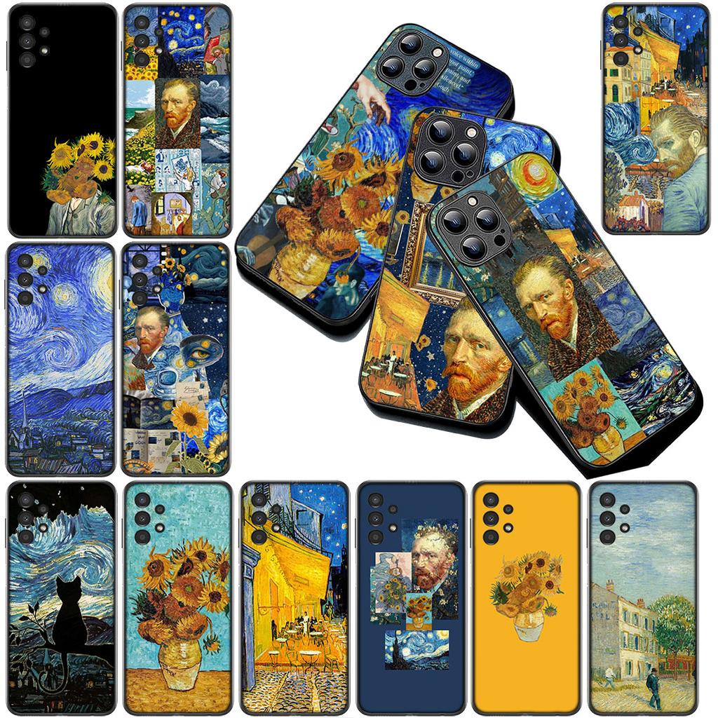 Cover for Apple iPhone 17 16 14 15 Plus Pro Max 16E ProMax + 15Plus 15+ 16+ Casing Phone Case Van Starry Night Gogh Painting