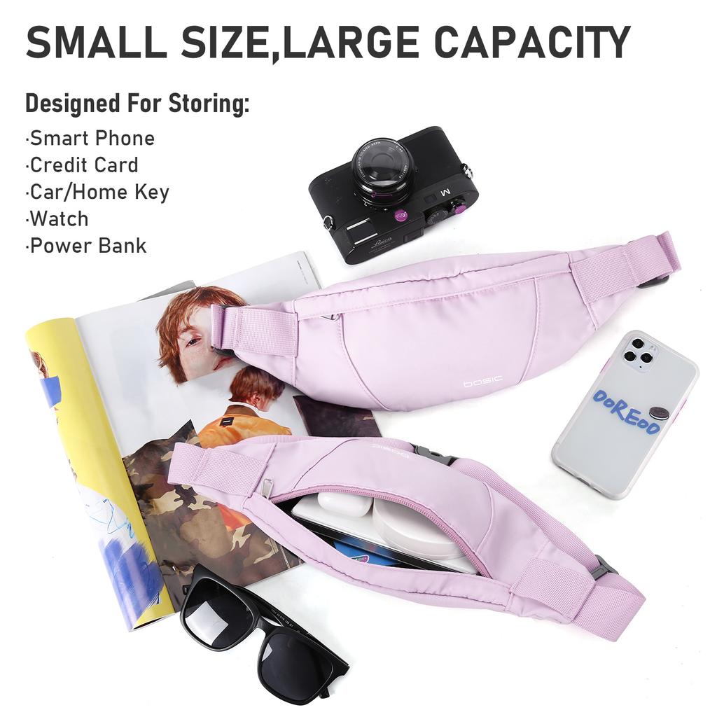 Waterproof Running Waist Bag Slim Sports Pouch Phone Case for Cycling Gym Jogging