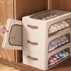 high qualityThickened Steel Frame Support, Large Capacity Under Bed with Lid Foldable Storage Shoe Box, Can Be Placed in The Bedroom, Living Room,