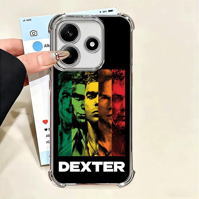 Dexter Morgan TV Soft Phone Case For Xiaomi Poco X7 X8 Pro Max X6 X5 X3 F8 Ultra F7 M8 M7 M5S Redmi 15C 15A 15 14C 13C 12C 13 12