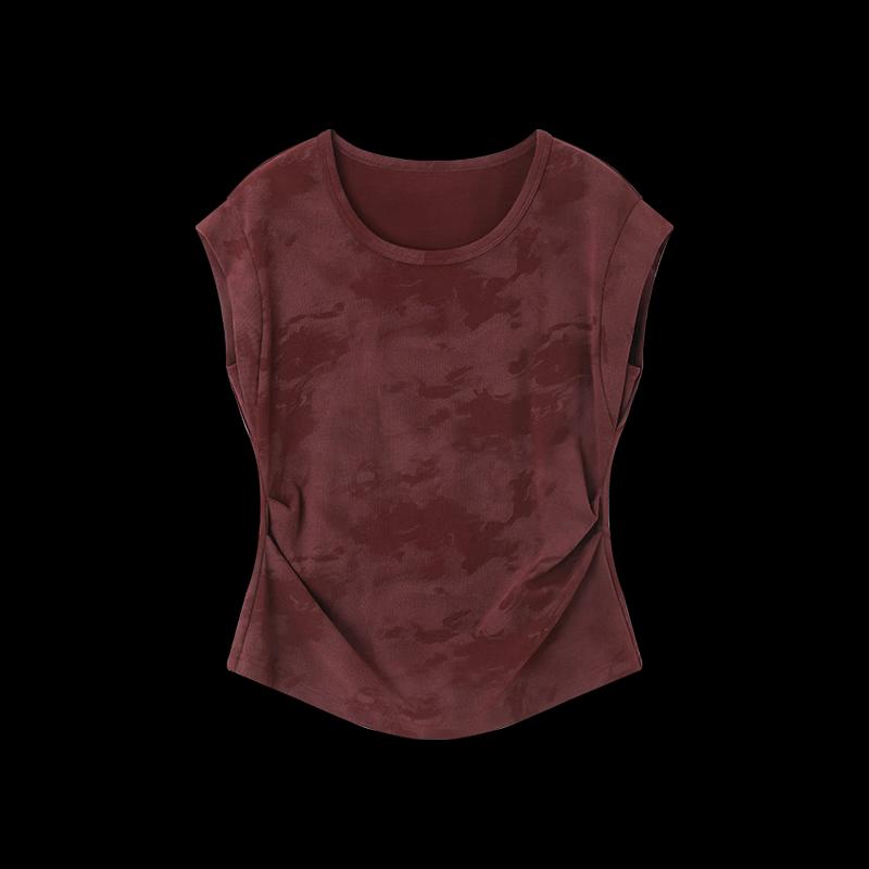 Mohanyimei 2026 Summer Tie-Dye Short Sleeve T-Shirt