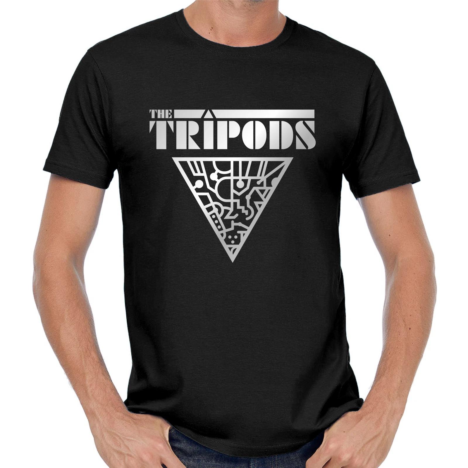 Men s and Women s T-shirts Les Trépieds Les Souverains Tridimensionnels Sci-Fi Années 80 L