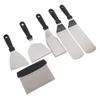Griddle Accessories Kit Stainless Steel Flat Top Grill Tools Set with Spatulas Egg Rings for Outdoor Barbecue
