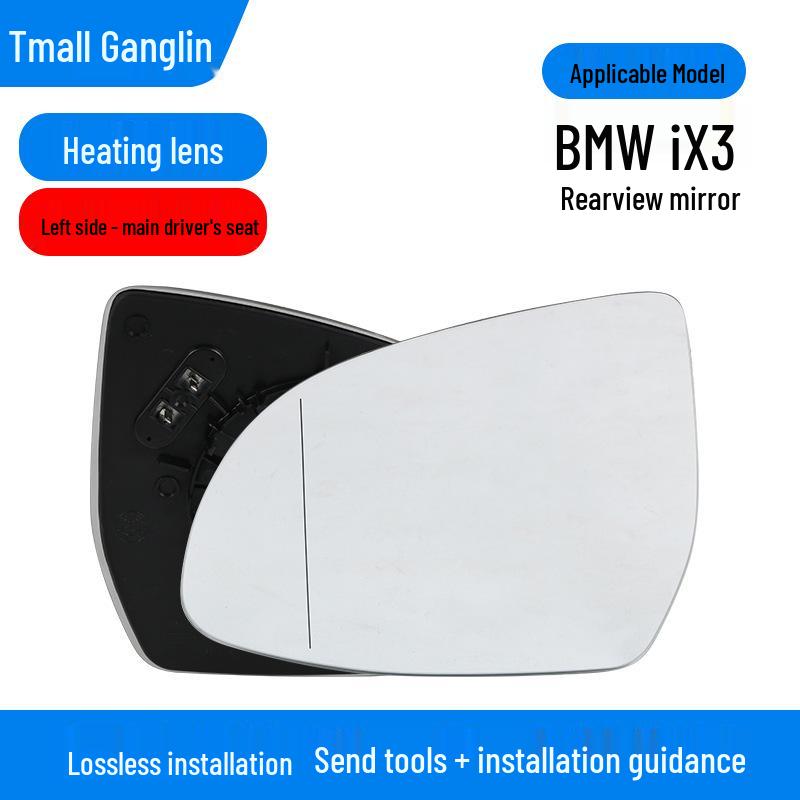 BMW iX3 Rearview Mirror Housing, Frame Lens & Turn Signal Bracket
